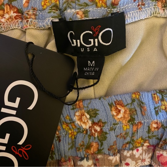 Gigio floral print lined shorts NWT - Picture 5 of 5